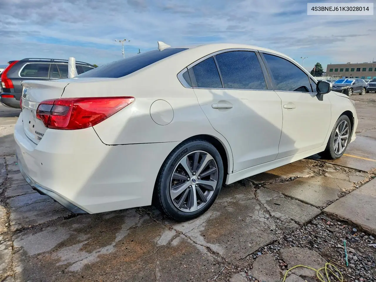 2019 SUBARU LEGACY VIN 4S3BNEJ61K3028014 — фото 3