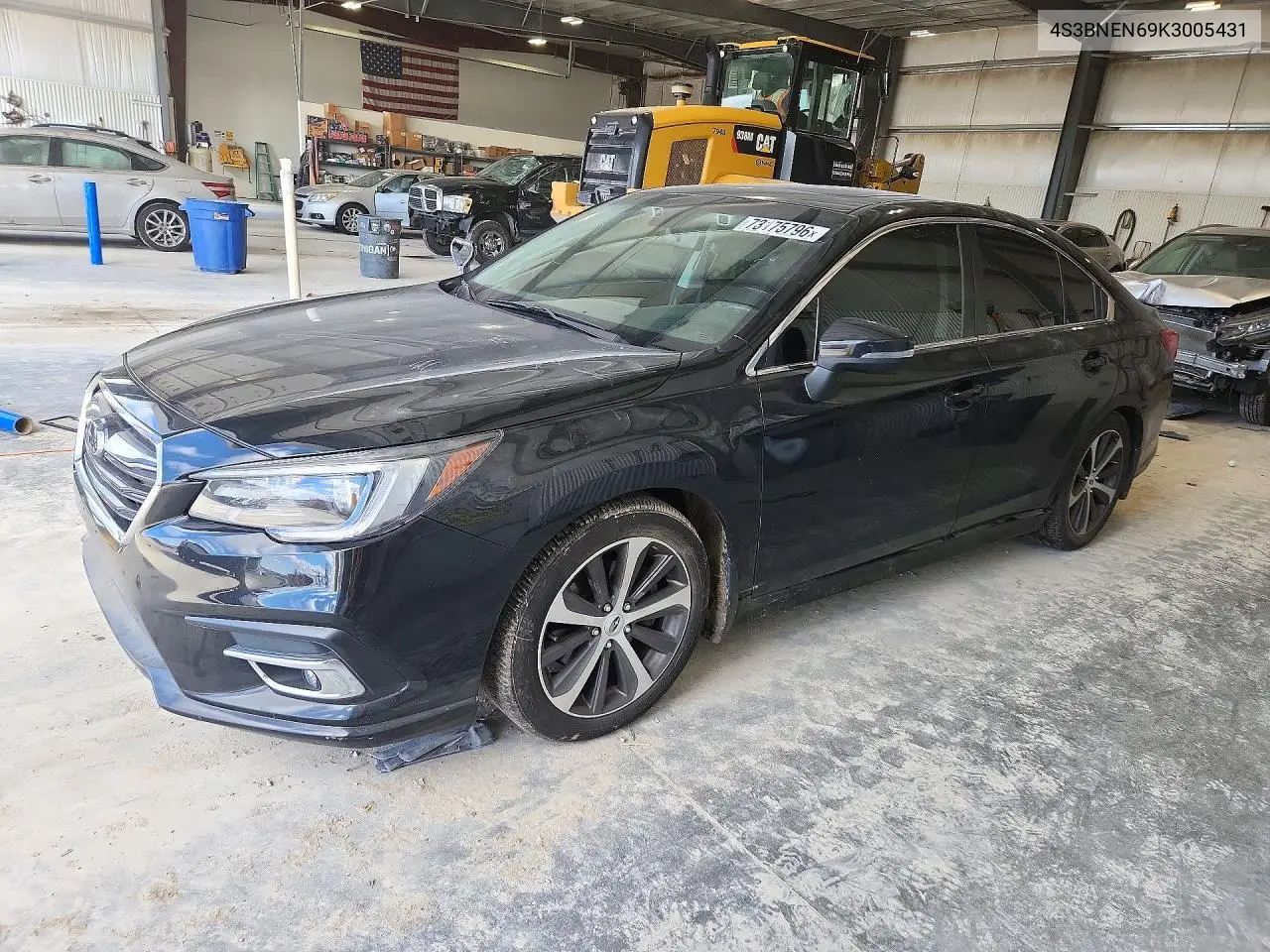 SUBARU LEGACY 2019, VIN 4S3BNEN69K3005431