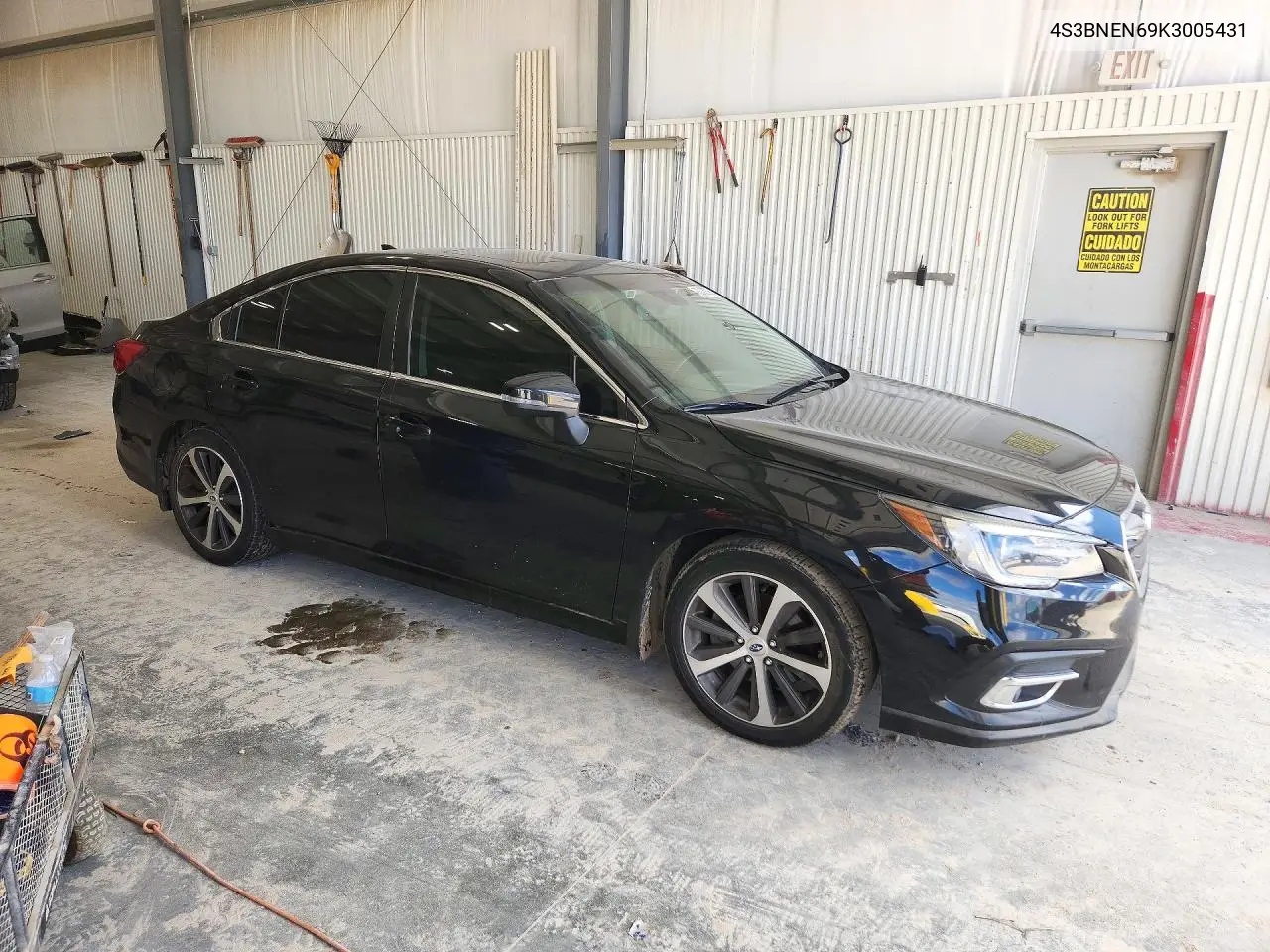 2019 SUBARU LEGACY VIN 4S3BNEN69K3005431 — фото 4