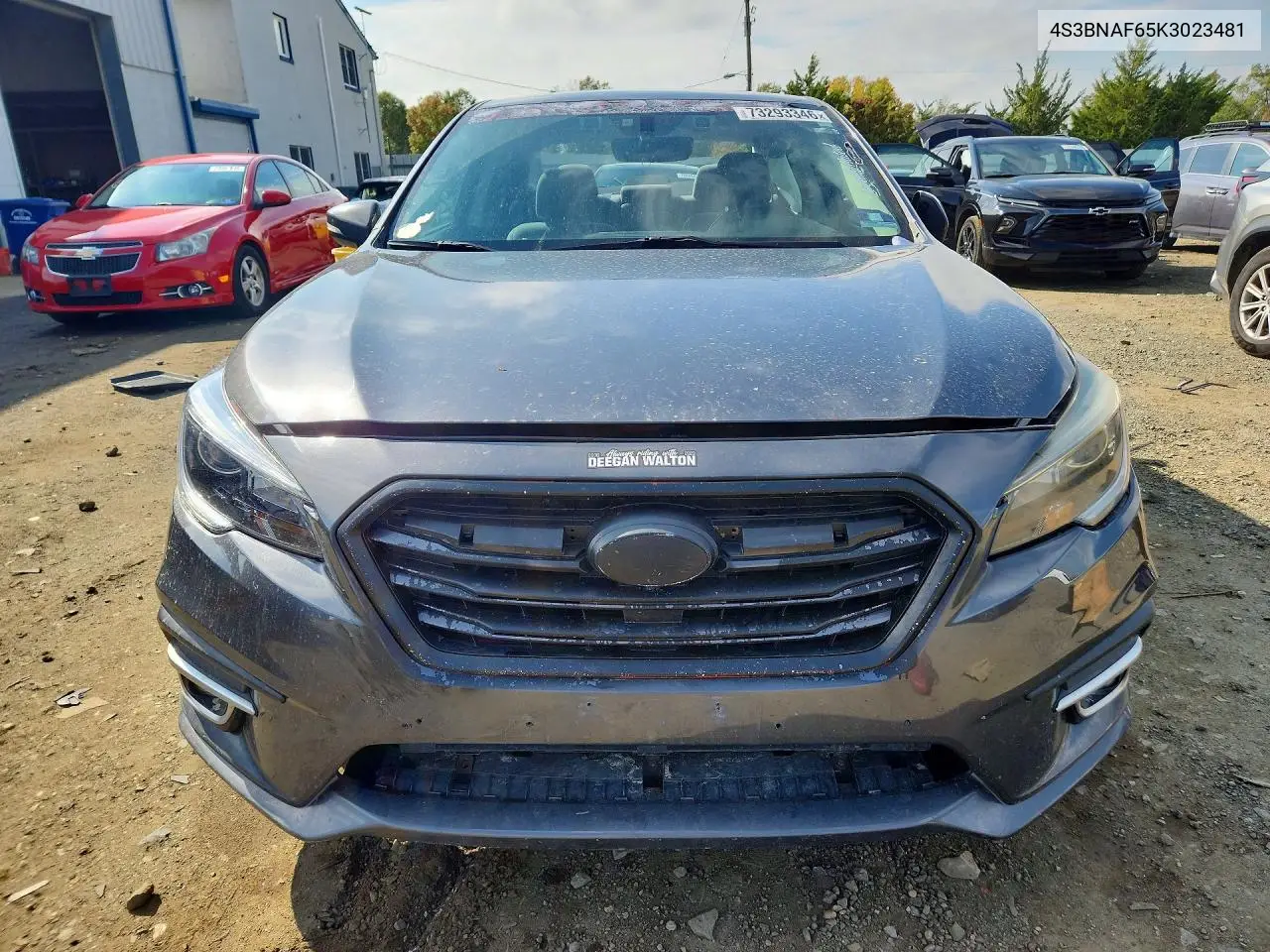 2019 SUBARU LEGACY VIN 4S3BNAF65K3023481 — фото 5