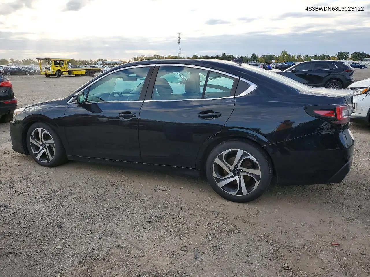 2020 SUBARU LEGACY VIN 4S3BWDN68L3023122 — фото 2