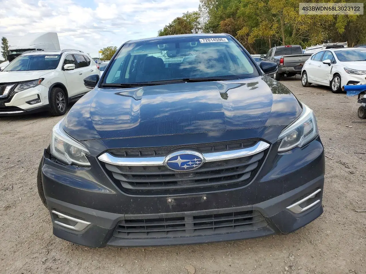 2020 SUBARU LEGACY VIN 4S3BWDN68L3023122 — фото 5