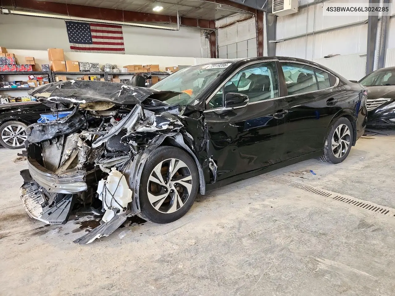SUBARU LEGACY 2020, VIN 4S3BWAC66L3024285