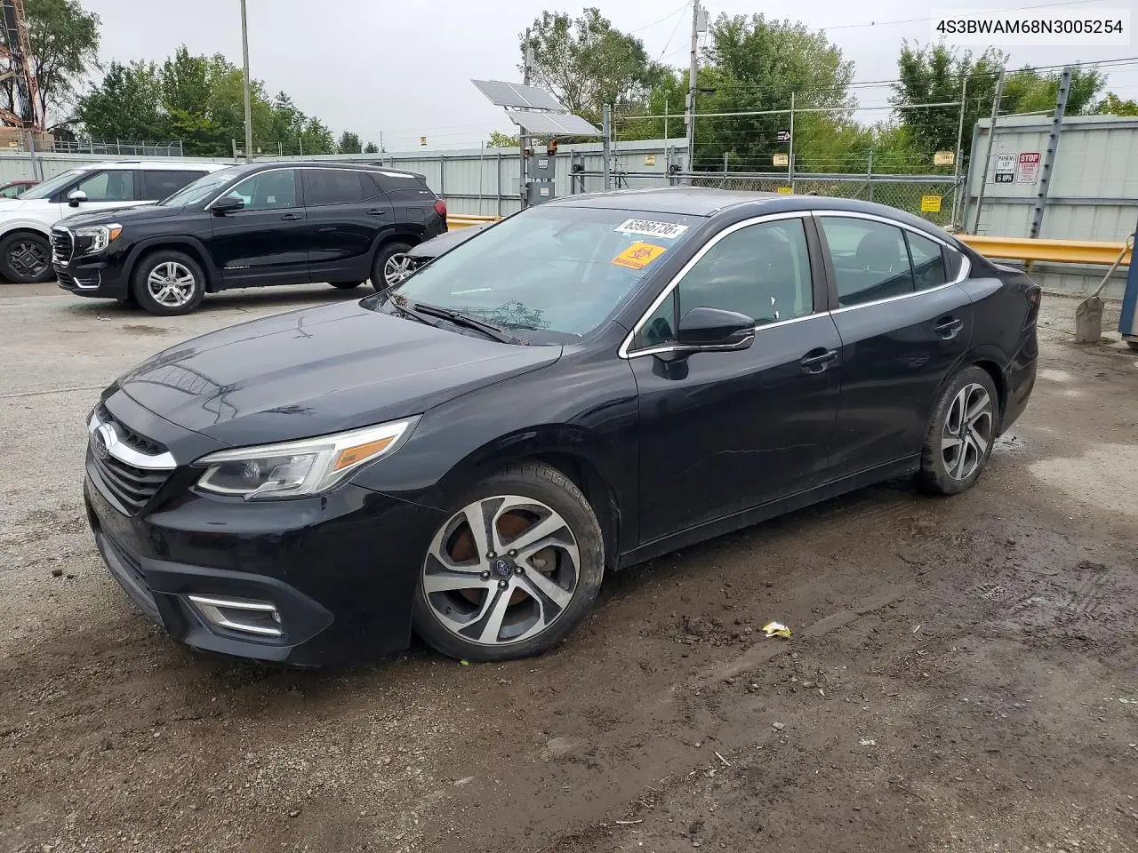SUBARU LEGACY 2022, VIN 4S3BWAM68N3005254