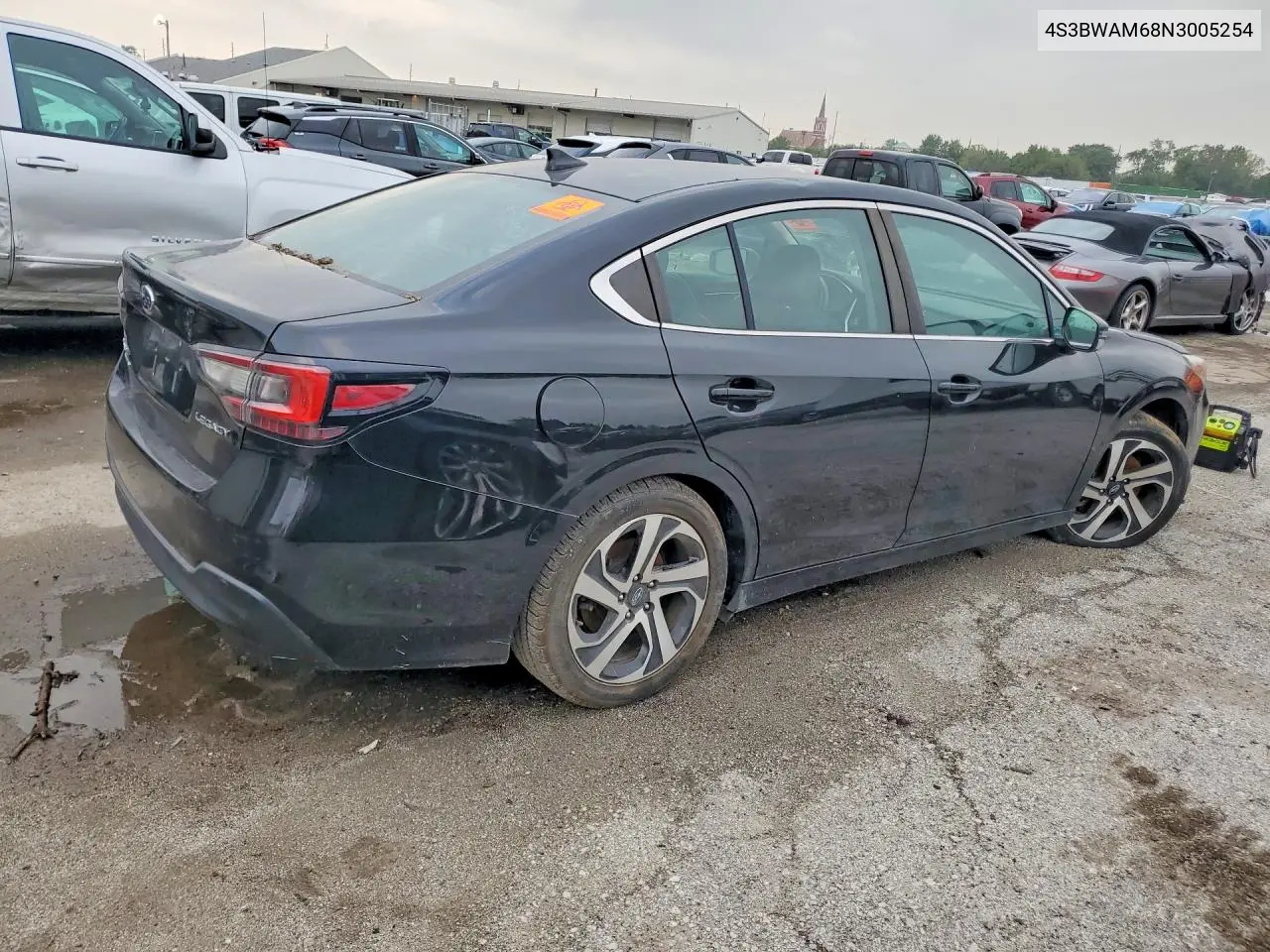 2022 SUBARU LEGACY VIN 4S3BWAM68N3005254 — фото 3