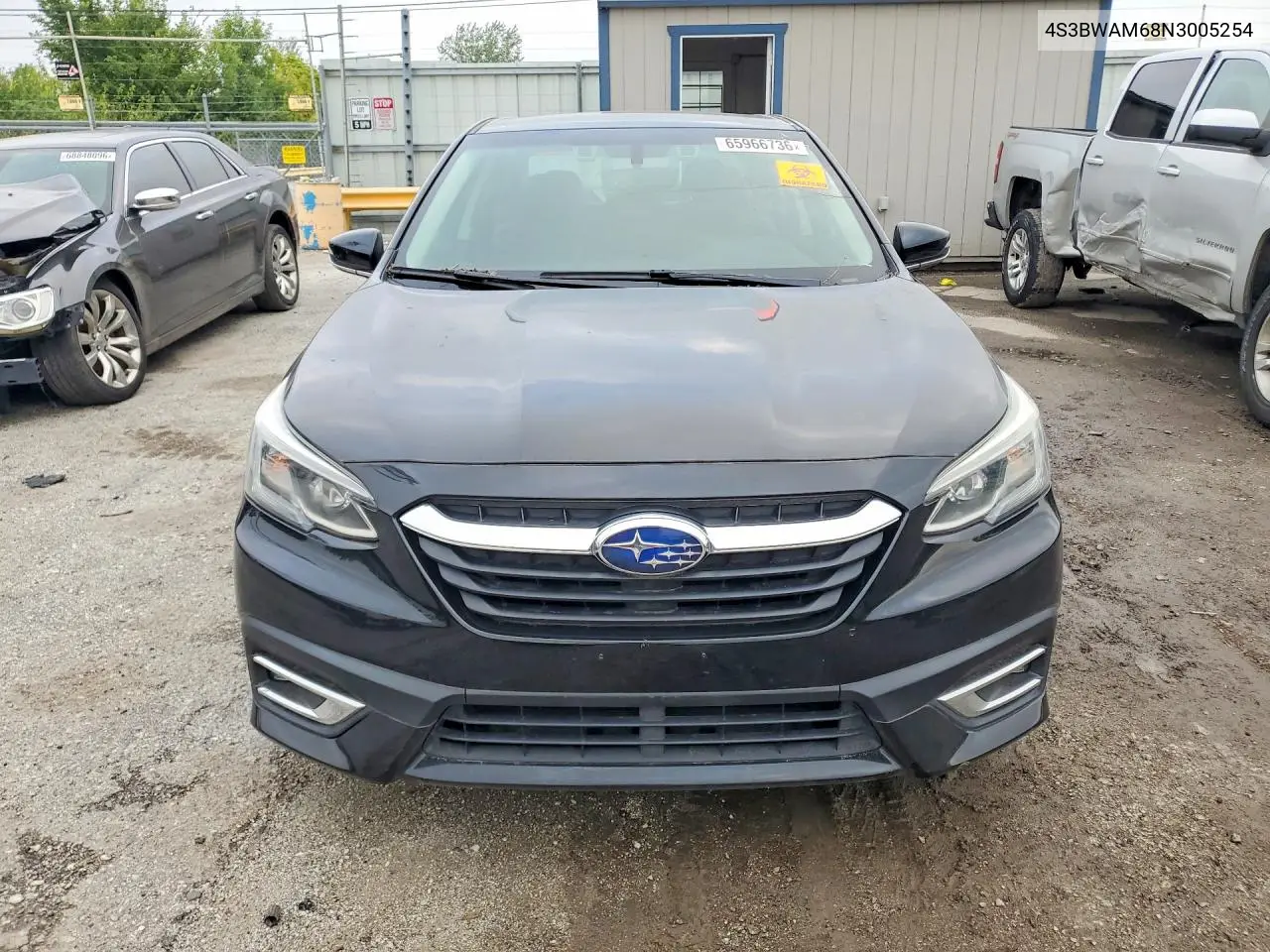 2022 SUBARU LEGACY VIN 4S3BWAM68N3005254 — фото 5