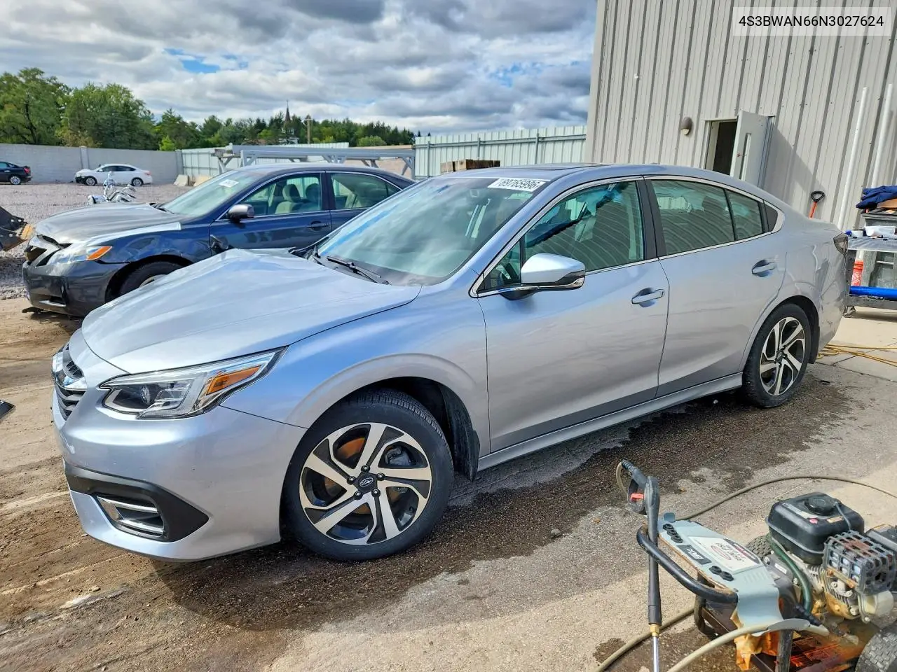 SUBARU LEGACY 2022, VIN 4S3BWAN66N3027624
