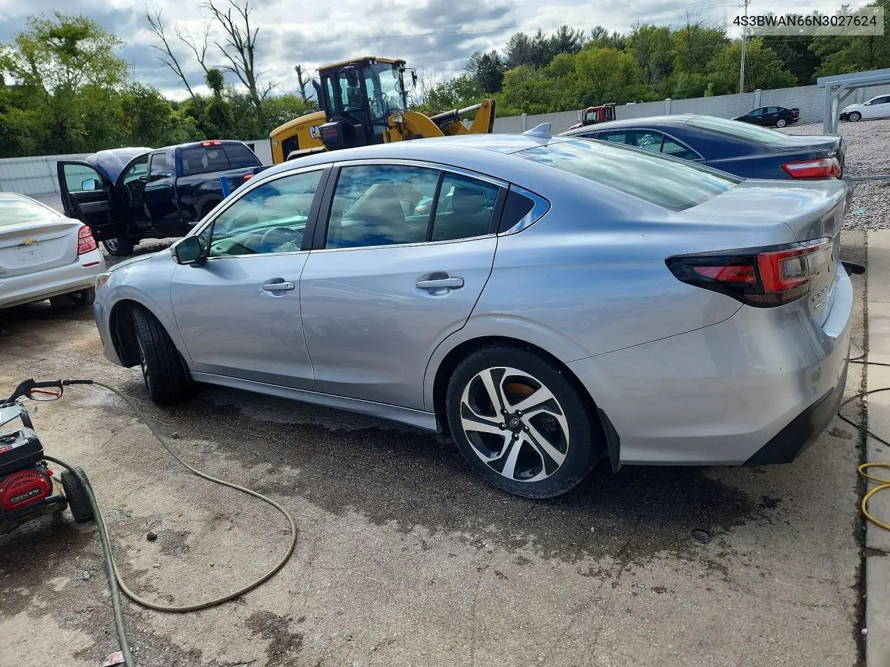 2022 SUBARU LEGACY VIN 4S3BWAN66N3027624 — фото 2