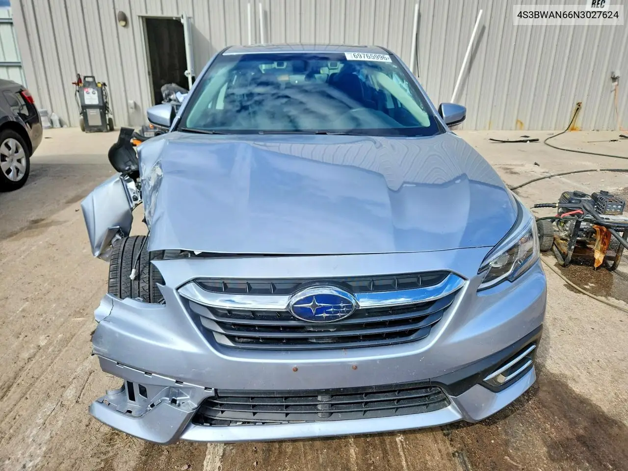 2022 SUBARU LEGACY VIN 4S3BWAN66N3027624 — фото 5
