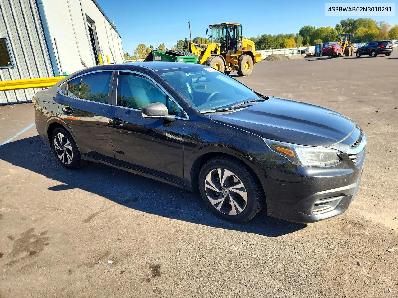 2022 SUBARU LEGACY VIN 4S3BWAB62N3010291 — фото 4