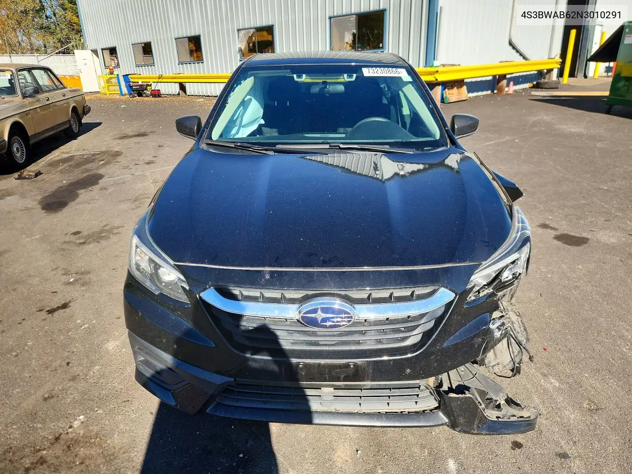 2022 SUBARU LEGACY VIN 4S3BWAB62N3010291 — фото 5
