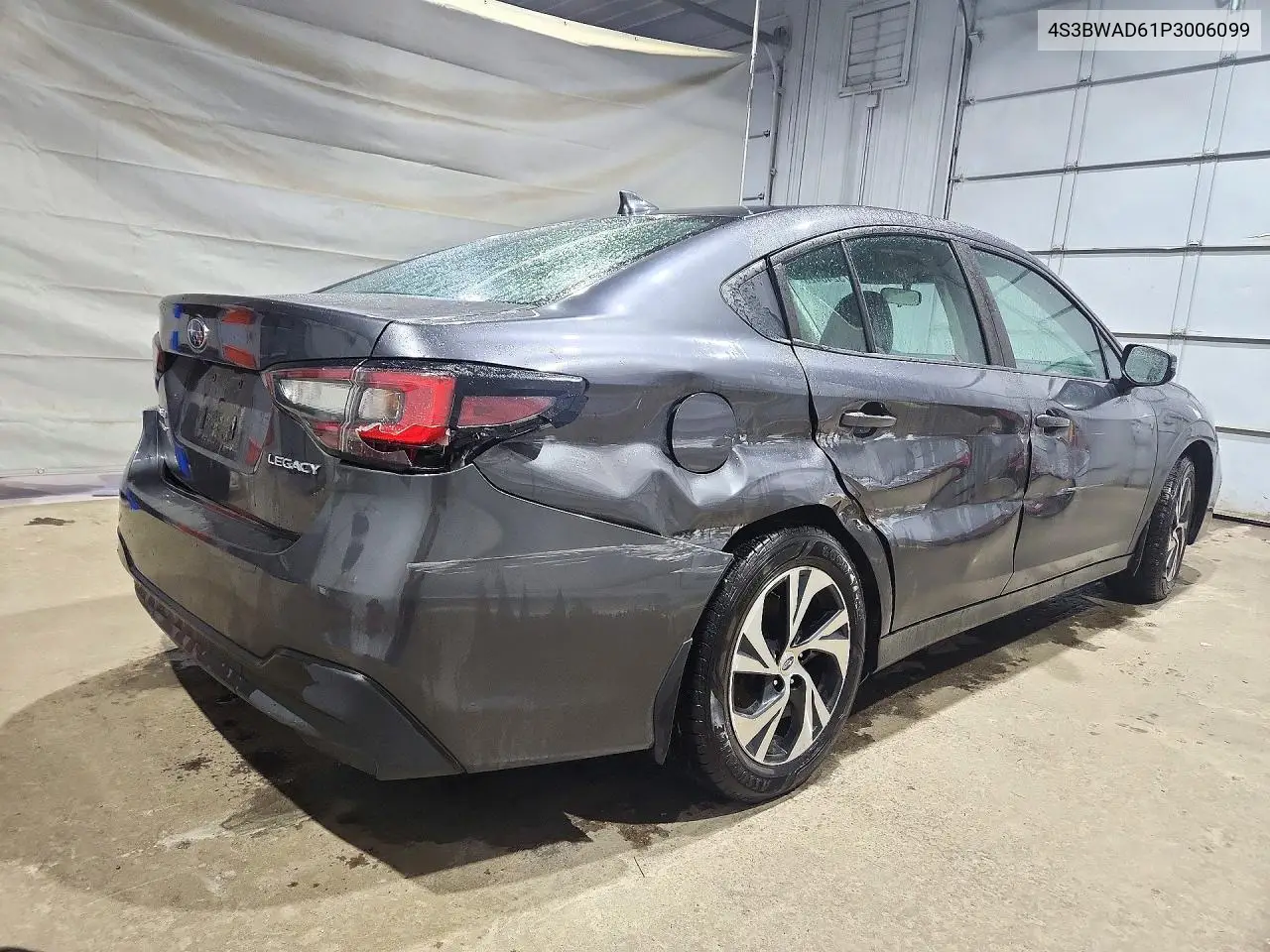 2023 SUBARU LEGACY VIN 4S3BWAD61P3006099 — фото 3
