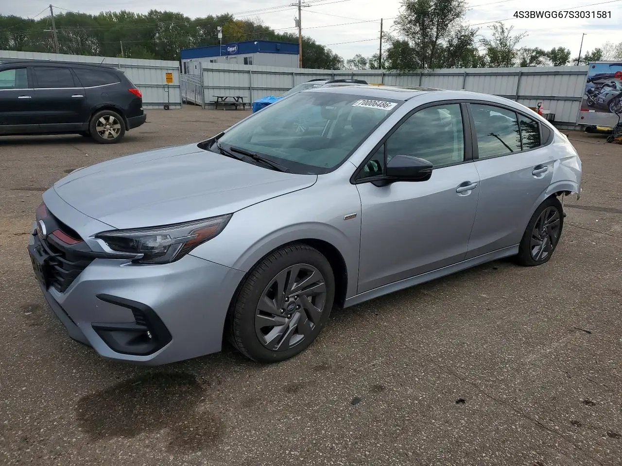 SUBARU LEGACY 2025, VIN 4S3BWGG67S3031581