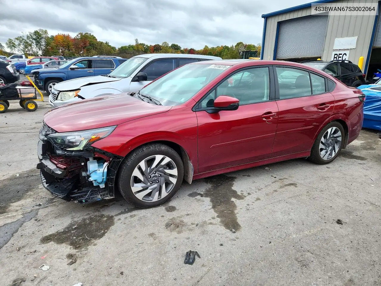 SUBARU LEGACY 2025, VIN 4S3BWAN67S3002064