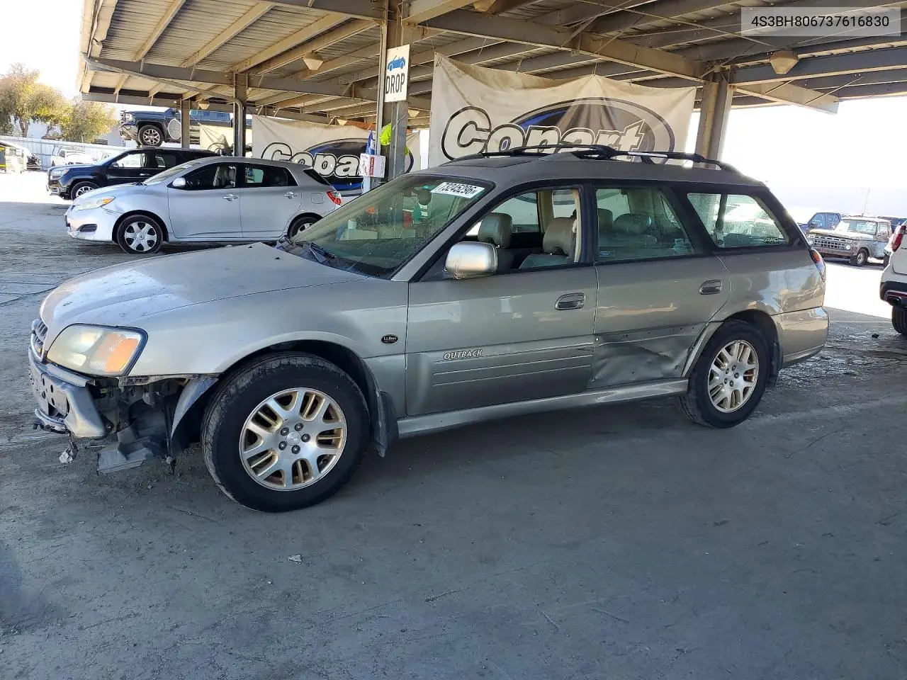 SUBARU OUTBACK 2003, VIN 4S3BH806737616830