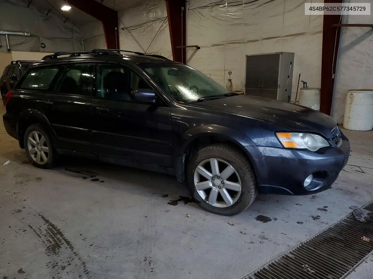 2007 SUBARU OUTBACK VIN 4S4BP62C577345729 — фото 4