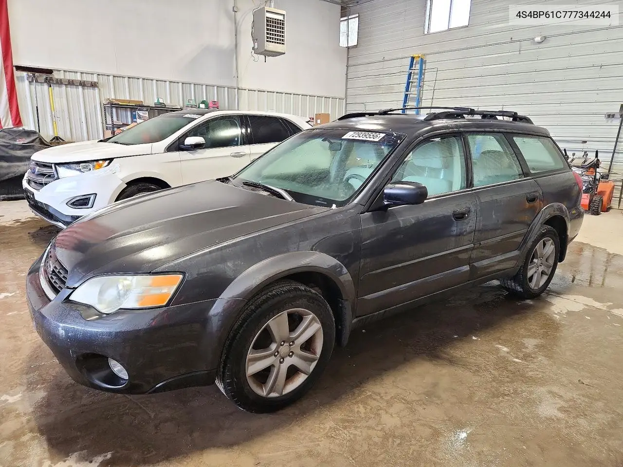 SUBARU OUTBACK 2007, VIN 4S4BP61C777344244