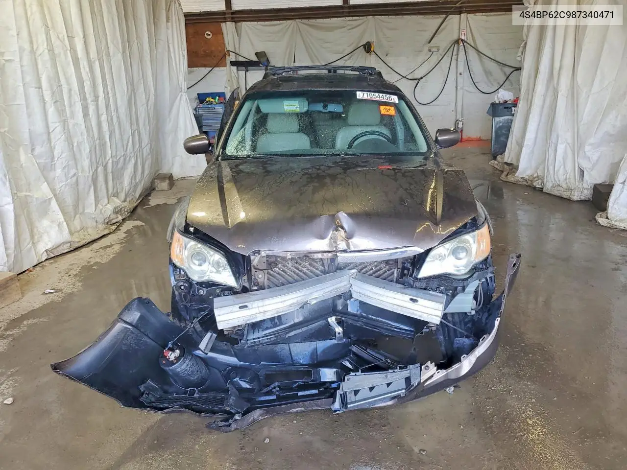2008 SUBARU OUTBACK VIN 4S4BP62C987340471 — фото 5