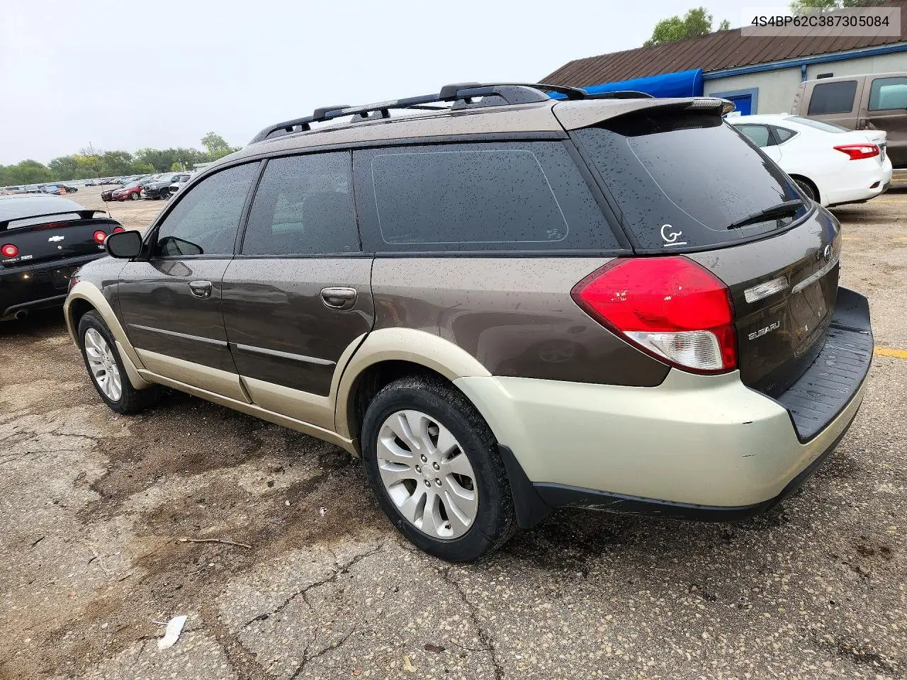 SUBARU OUTBACK 2008, VIN 4S4BP62C387305084