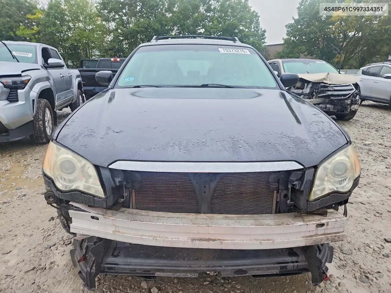 2009 SUBARU OUTBACK VIN 4S4BP61C997334351 — фото 5