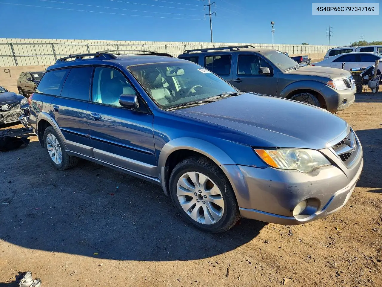 2009 SUBARU OUTBACK VIN 4S4BP66C797347169 — фото 4