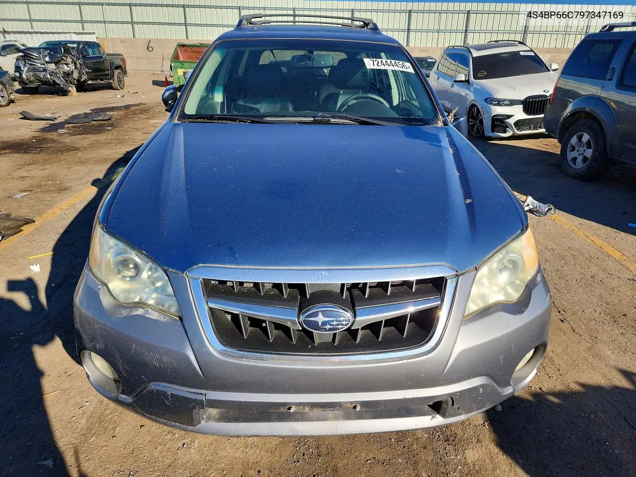 2009 SUBARU OUTBACK VIN 4S4BP66C797347169 — фото 5