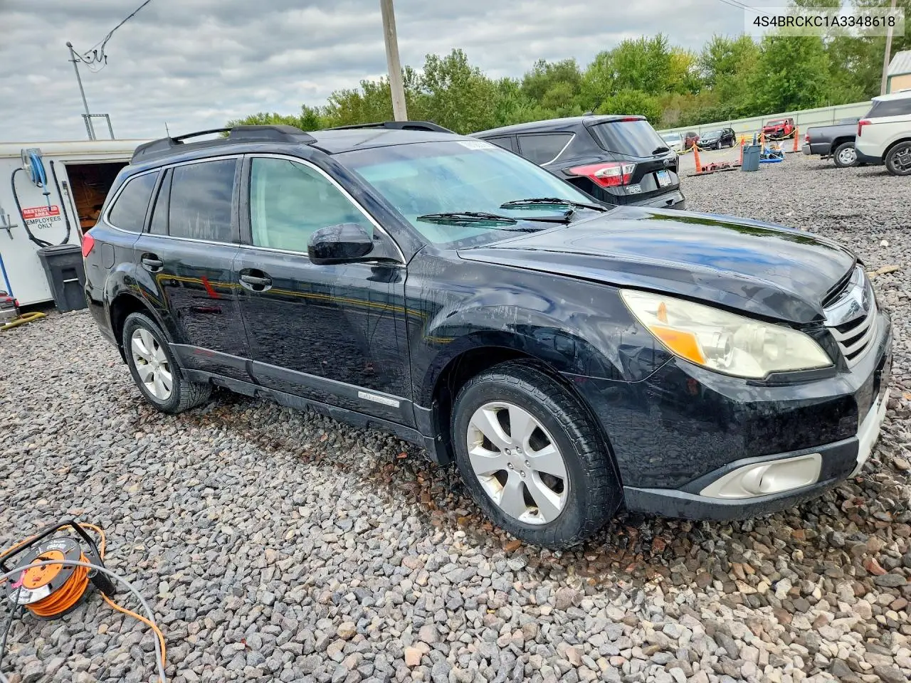 2010 SUBARU OUTBACK VIN 4S4BRCKC1A3348618 — фото 4
