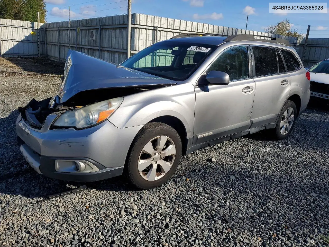 SUBARU OUTBACK 2010, VIN 4S4BRBJC9A3385928
