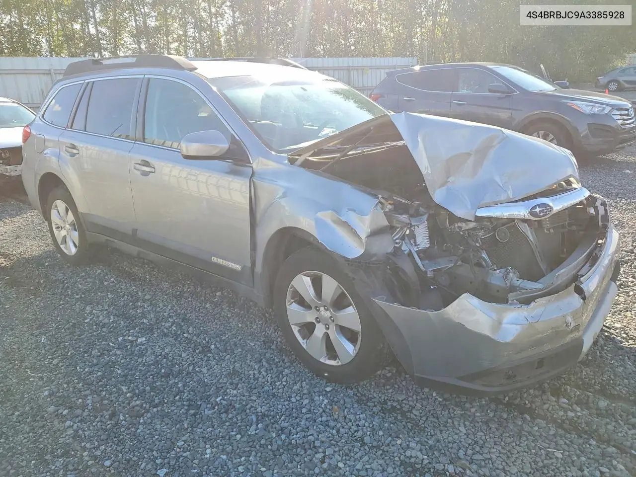 2010 SUBARU OUTBACK VIN 4S4BRBJC9A3385928 — фото 4