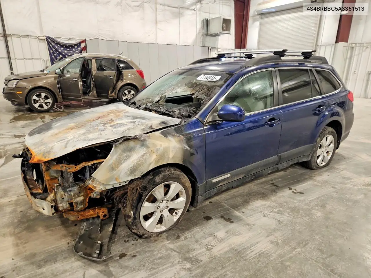 SUBARU OUTBACK 2010, VIN 4S4BRBBC5A3361513