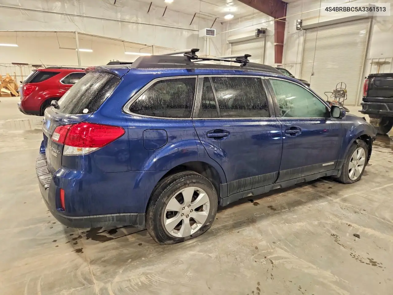 2010 SUBARU OUTBACK VIN 4S4BRBBC5A3361513 — фото 3