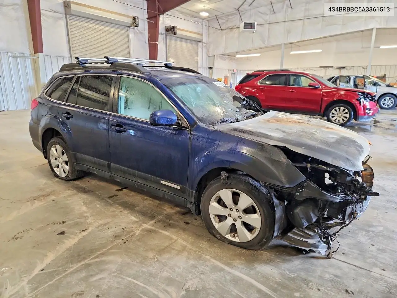 2010 SUBARU OUTBACK VIN 4S4BRBBC5A3361513 — фото 4