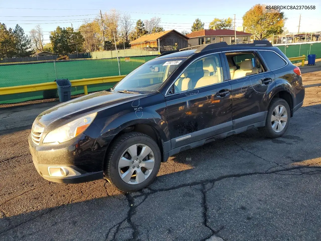 SUBARU OUTBACK 2010, VIN 4S4BRDKC8A2370658