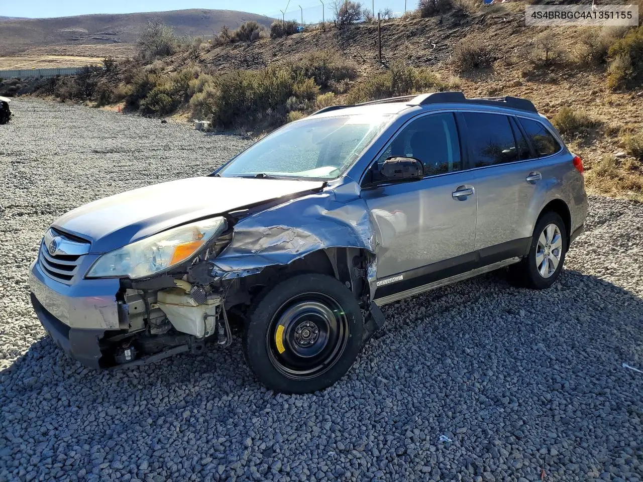 SUBARU OUTBACK 2010, VIN 4S4BRBGC4A1351155