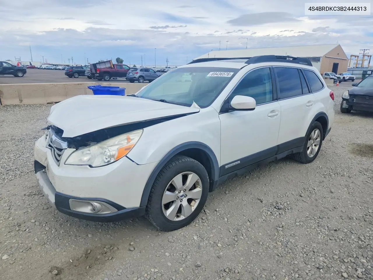 SUBARU OUTBACK 2011, VIN 4S4BRDKC3B2444313
