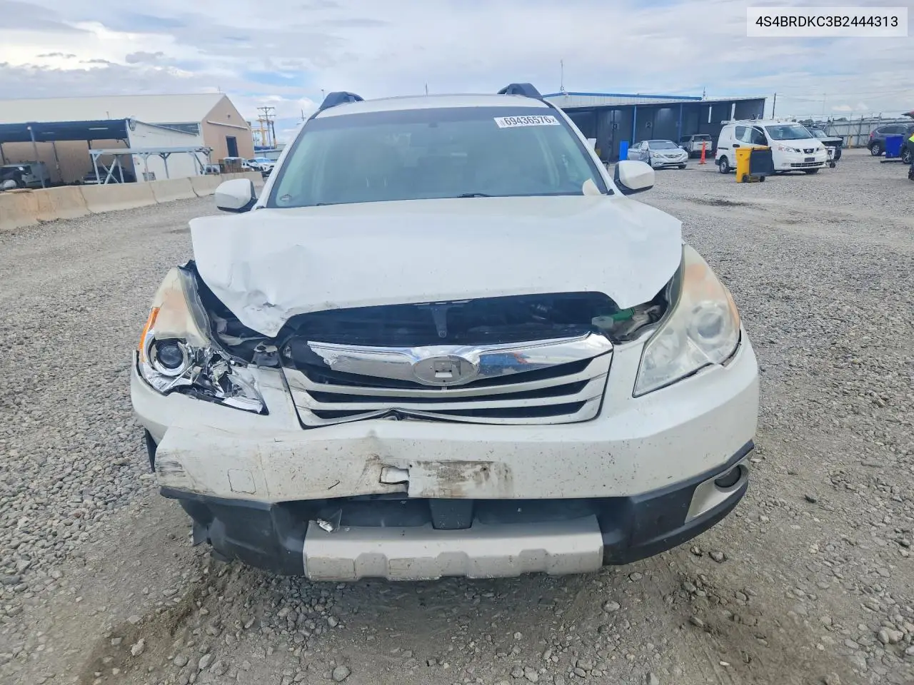 2011 SUBARU OUTBACK VIN 4S4BRDKC3B2444313 — фото 5