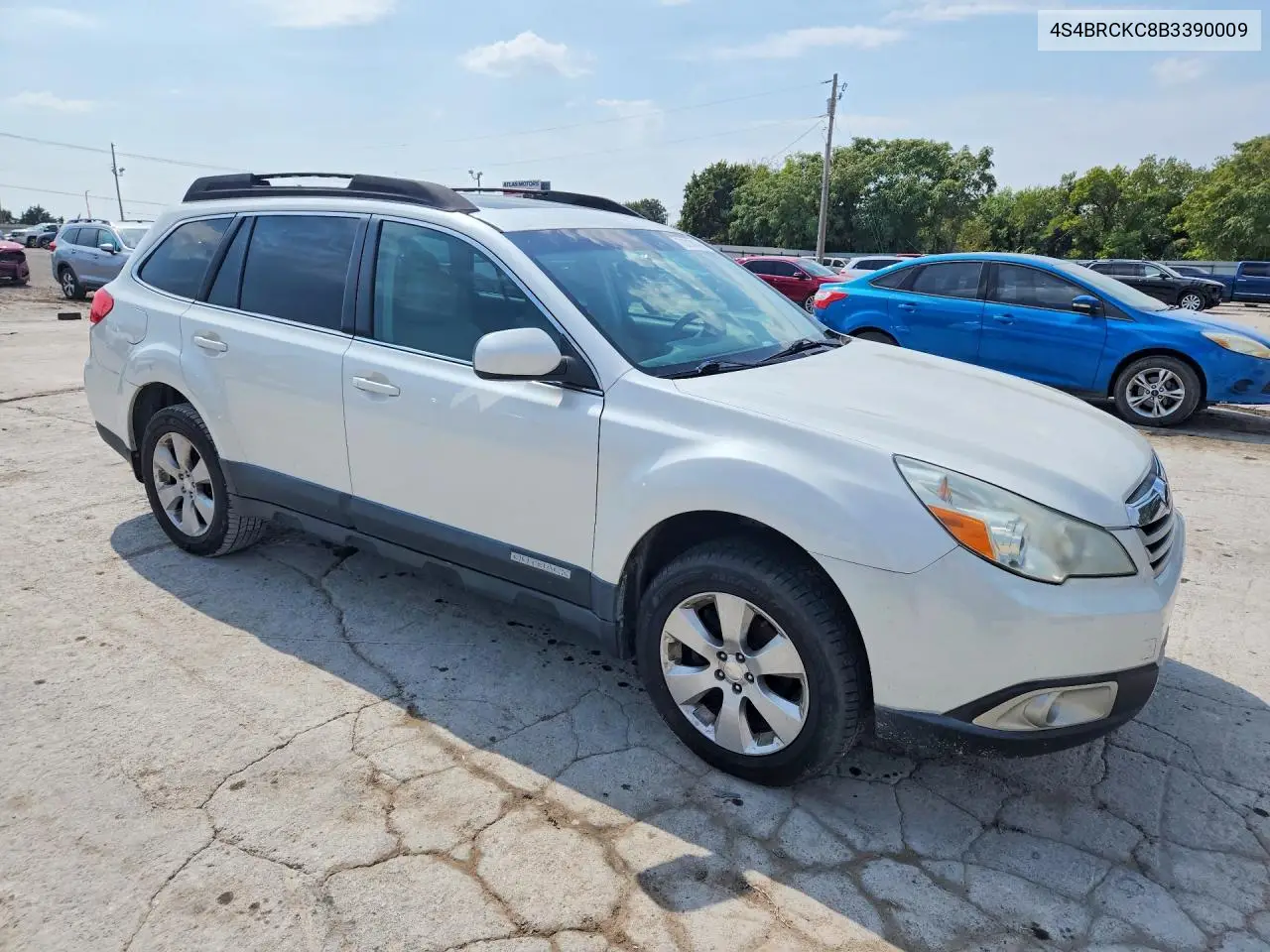 2011 SUBARU OUTBACK VIN 4S4BRCKC8B3390009 — фото 4