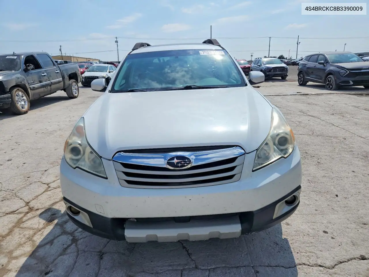 2011 SUBARU OUTBACK VIN 4S4BRCKC8B3390009 — фото 5