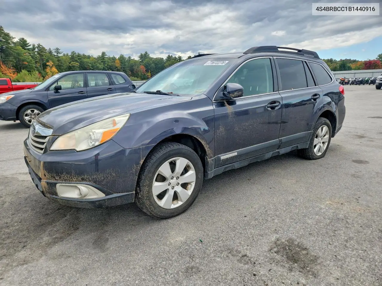 SUBARU OUTBACK 2011, VIN 4S4BRBCC1B1440916