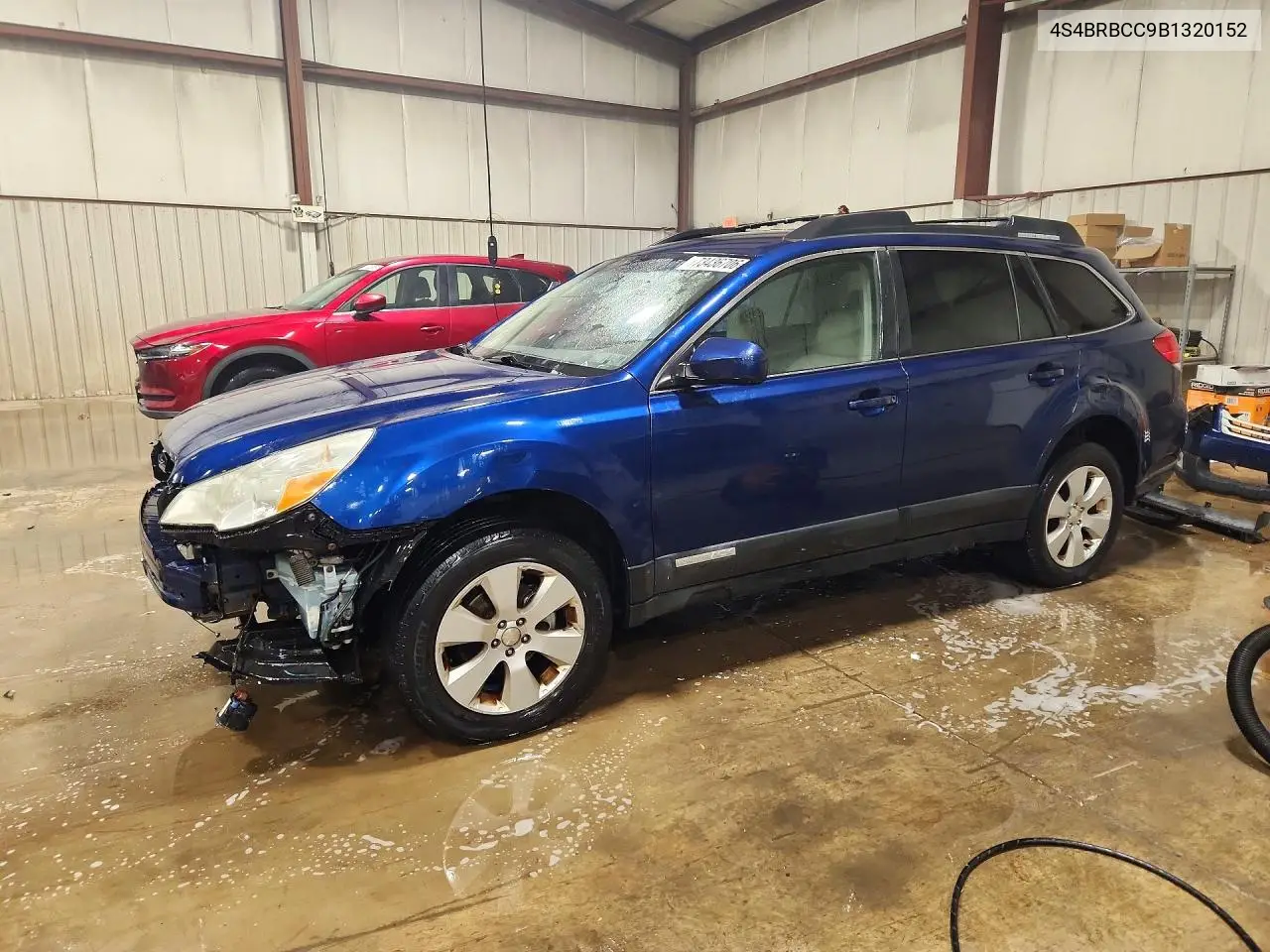 SUBARU OUTBACK 2011, VIN 4S4BRBCC9B1320152