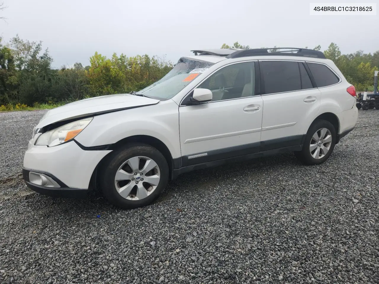 SUBARU OUTBACK 2012, VIN 4S4BRBLC1C3218625