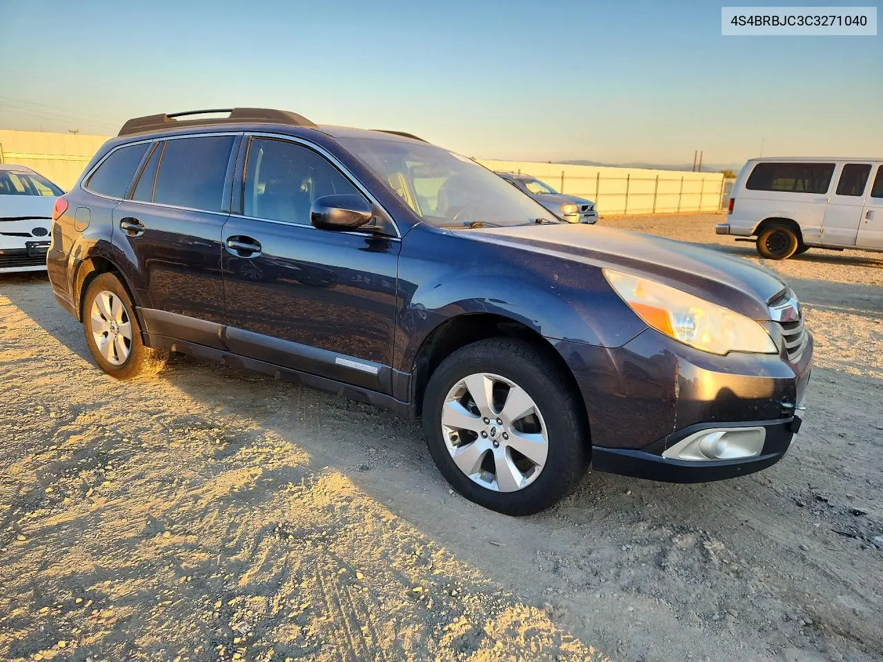 2012 SUBARU OUTBACK VIN 4S4BRBJC3C3271040 — фото 4
