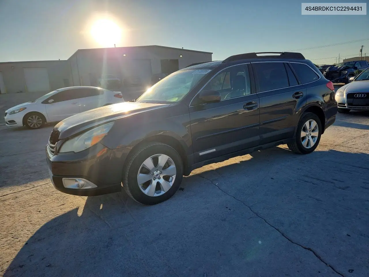 SUBARU OUTBACK 2012, VIN 4S4BRDKC1C2294431