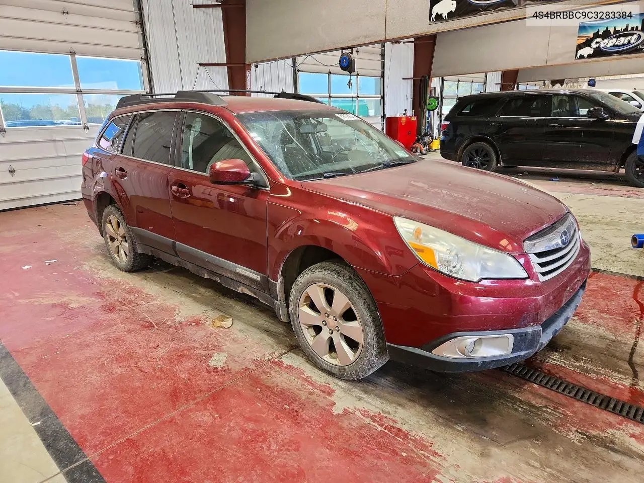 2012 SUBARU OUTBACK VIN 4S4BRBBC9C3283384 — фото 4