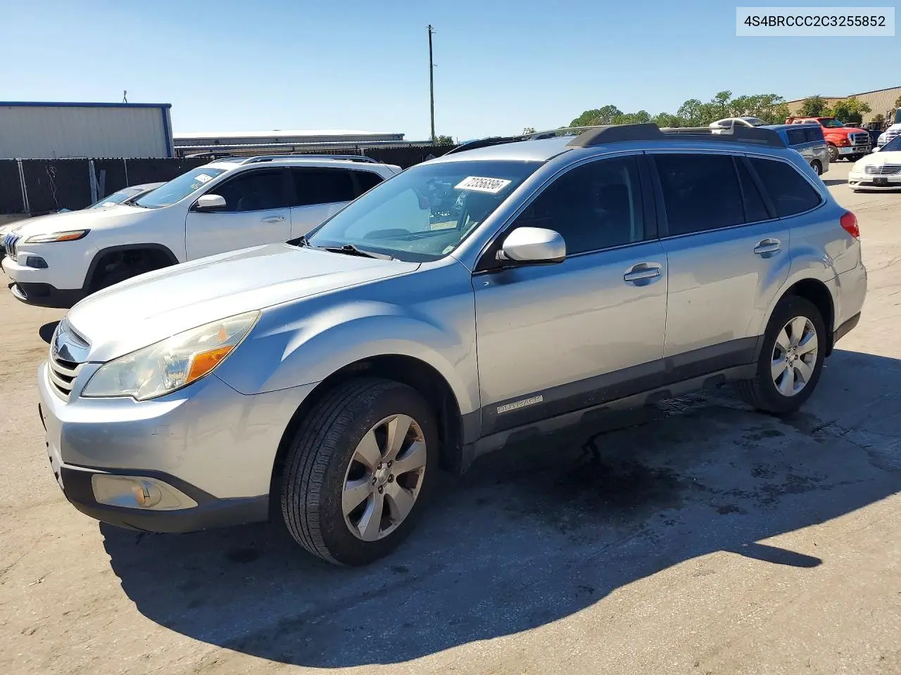 SUBARU OUTBACK 2012, VIN 4S4BRCCC2C3255852