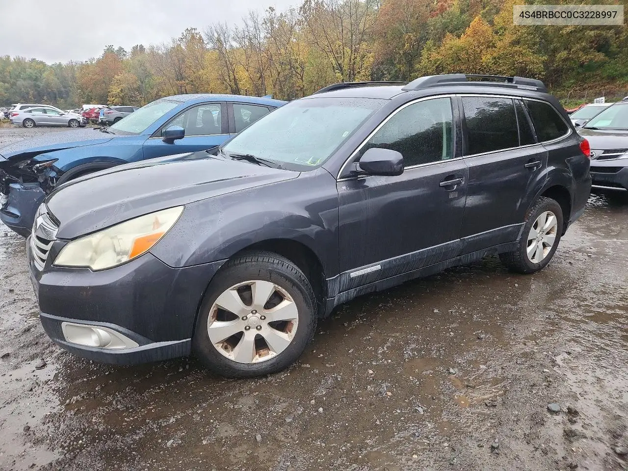 SUBARU OUTBACK 2012, VIN 4S4BRBCC0C3228997