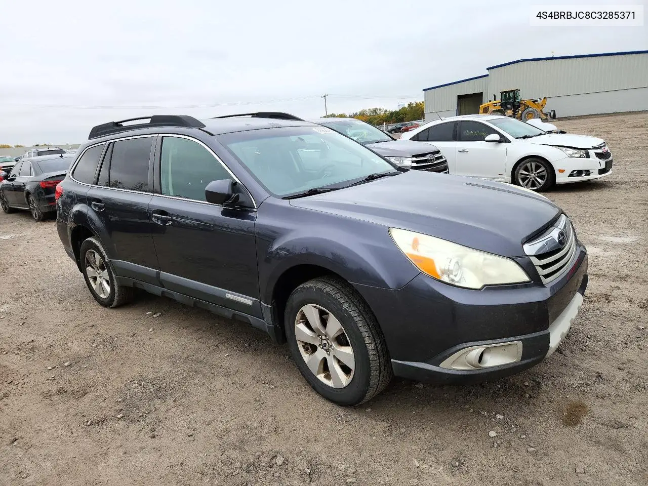 2012 SUBARU OUTBACK VIN 4S4BRBJC8C3285371 — фото 4