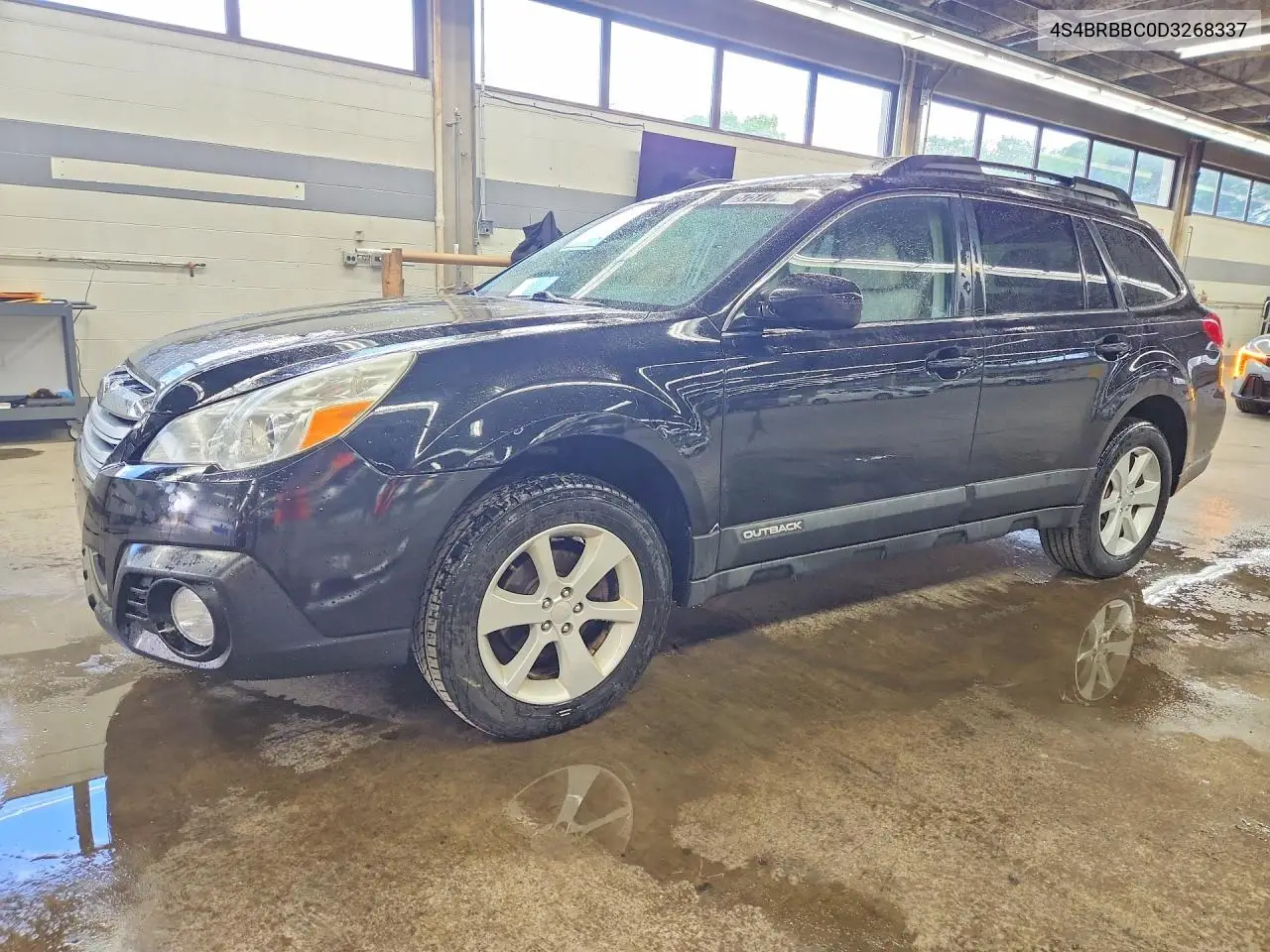 SUBARU OUTBACK 2013, VIN 4S4BRBBC0D3268337