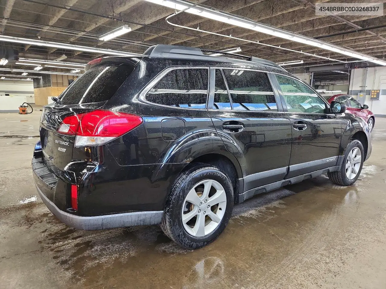 2013 SUBARU OUTBACK VIN 4S4BRBBC0D3268337 — фото 3