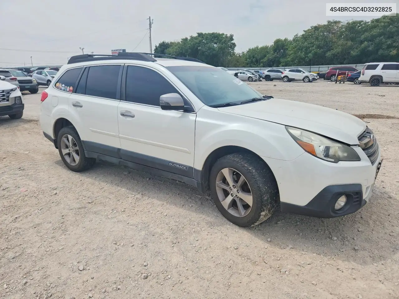 2013 SUBARU OUTBACK VIN 4S4BRCSC4D3292825 — фото 4